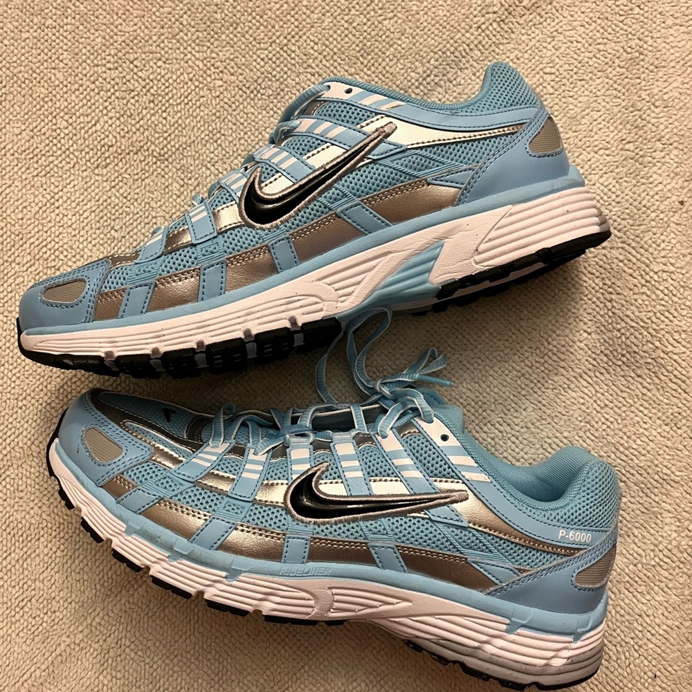 P-6000 Aquarius Blue Metallic Silver White Black (Men's)